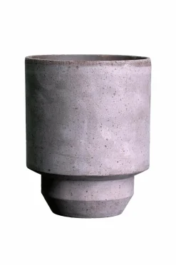 Bergs Potter Potteskjulere>Krukke Hoff RAW, diameter 14 cm Vulcano Roca-keramik