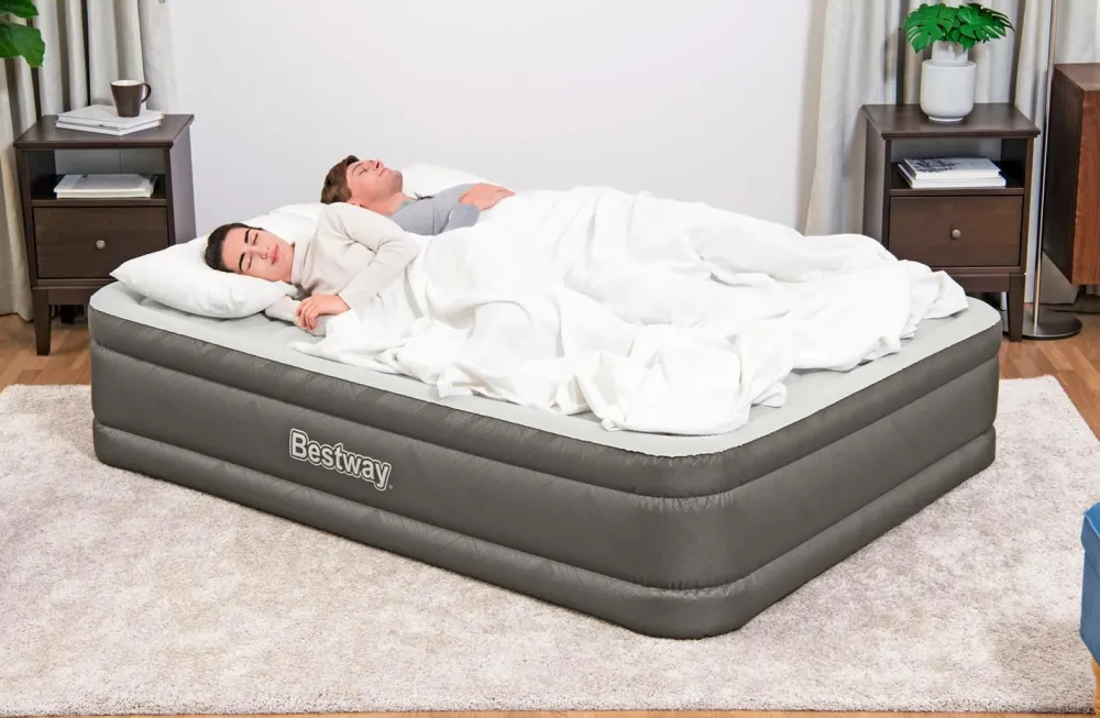 Bestway Friluftsliv|Friluftsliv>Luftmadras 2,03m x 1,52m x 46 cm