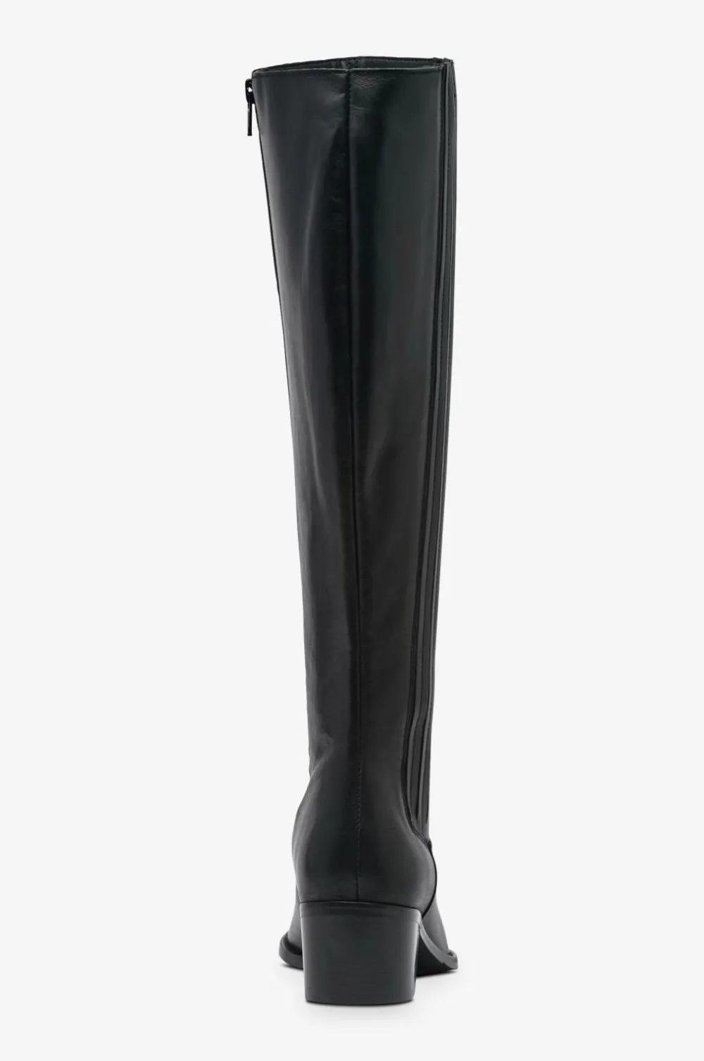 Bianco Støvler>Støvler Biacarol Chelsea Knee High Boot Smooth Leather Black