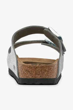 Birkenstock Sandaler Arizona Syn Shiny Glitter Silver Hot
