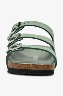 Birkenstock Sandaler Florida Lenb Hex Pure sage