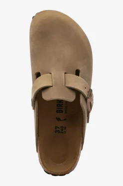 Birkenstock Hjemmesko>Tøfler Boston Leoi Tabacco Brown