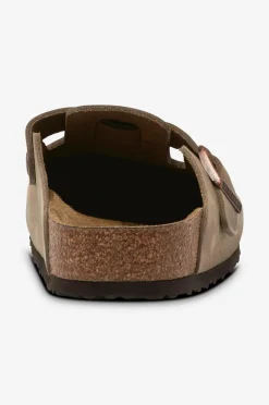 Birkenstock Tøfler Boston Leoi Tabacco brown Outlet