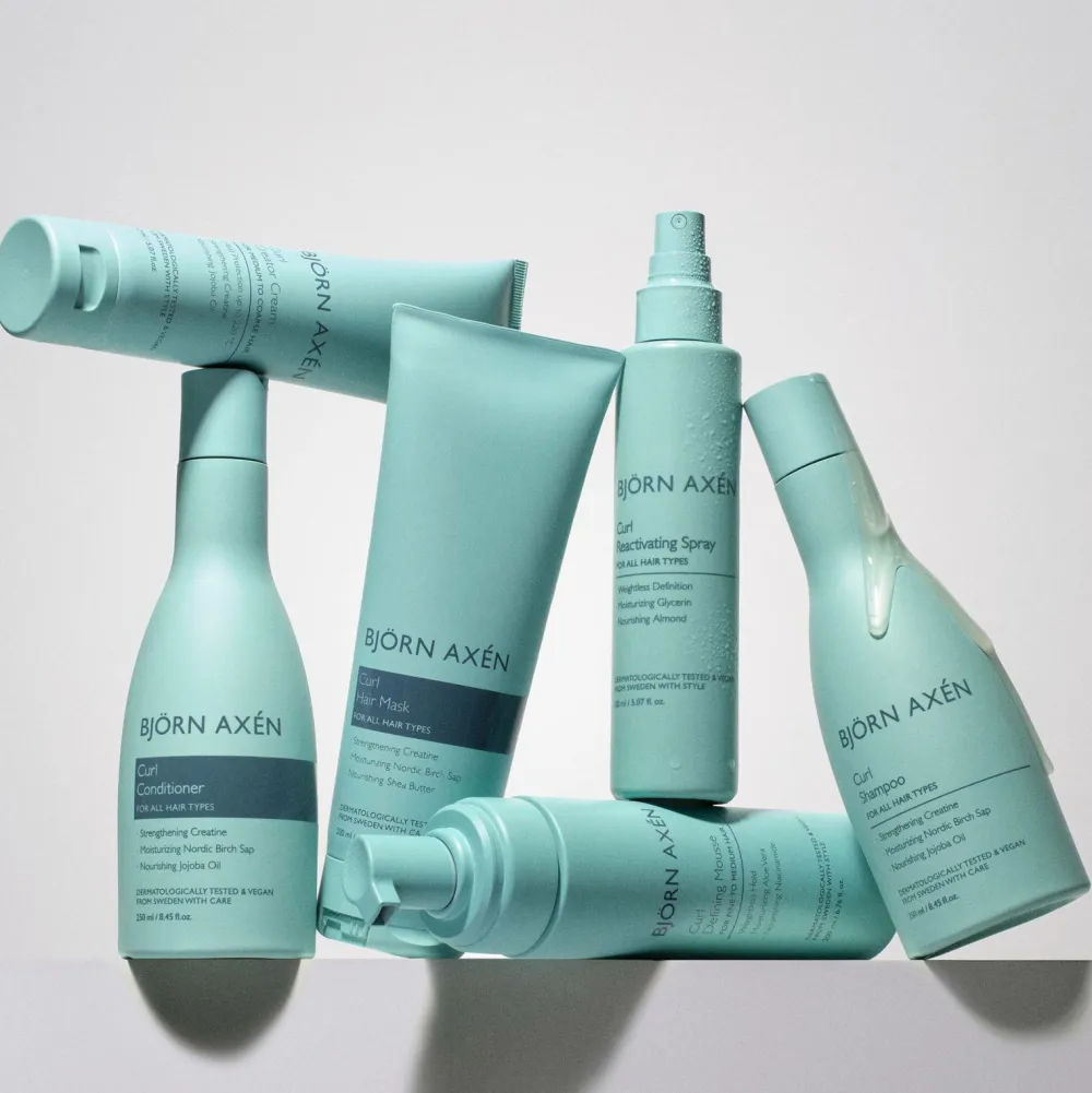 Björn Axén Curl Defining Mousse 200 Ml No Color New