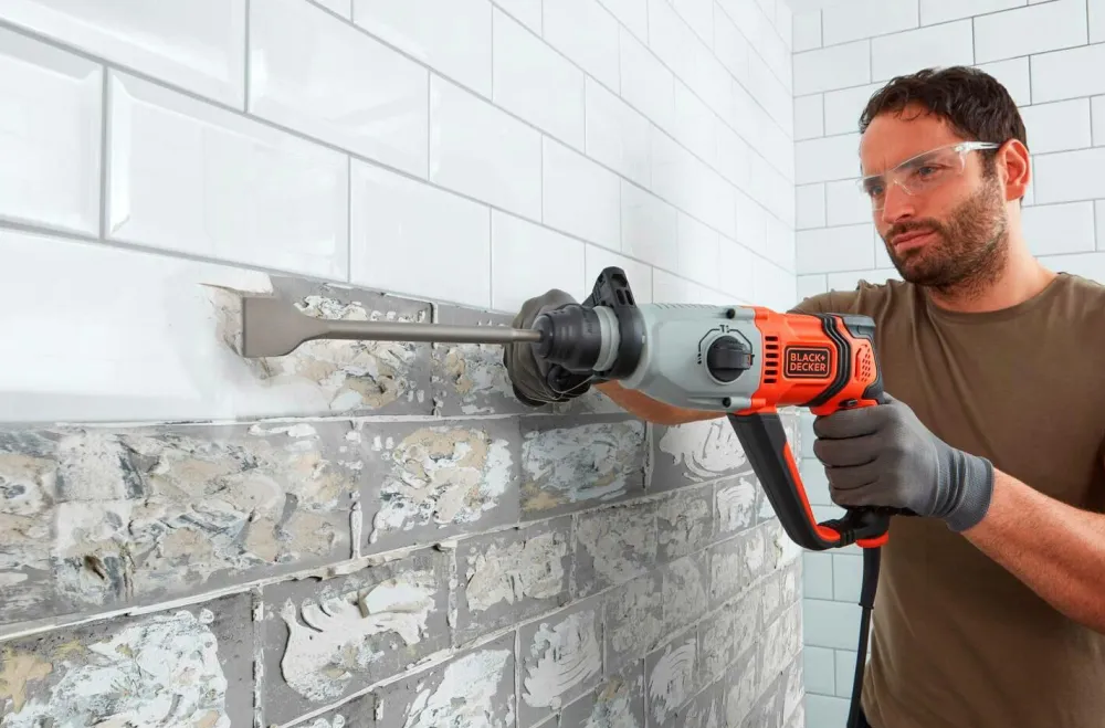 Black & Decker Borehammer i kitbox 800W SDS-Plus Discount