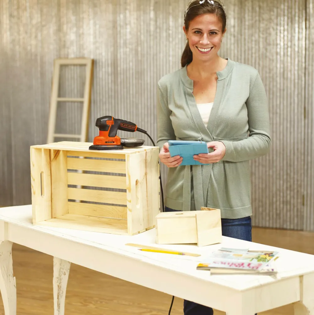 Black & Decker Slibemus 120w Med Tilbehør Clearance