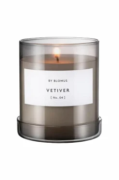 Blomus Duftlys Valoa 9 cm Vetiver Aske af roser Discount