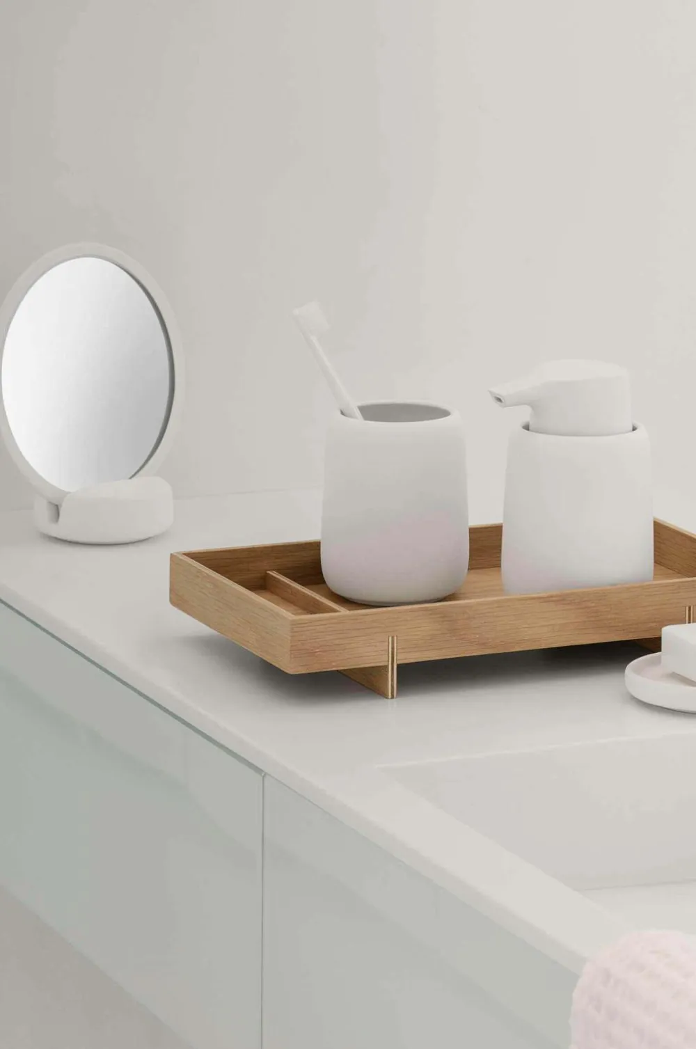 Blomus Tandkrus Sono 0,3L Hvid Outlet