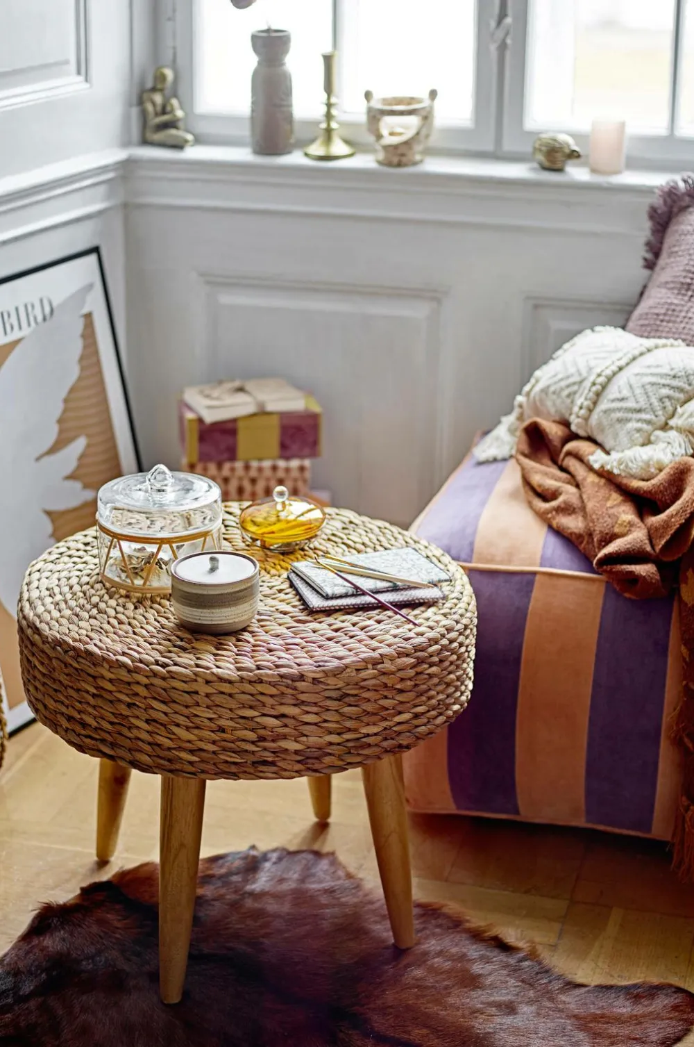 Bloomingville Skind Nuk Brun Discount