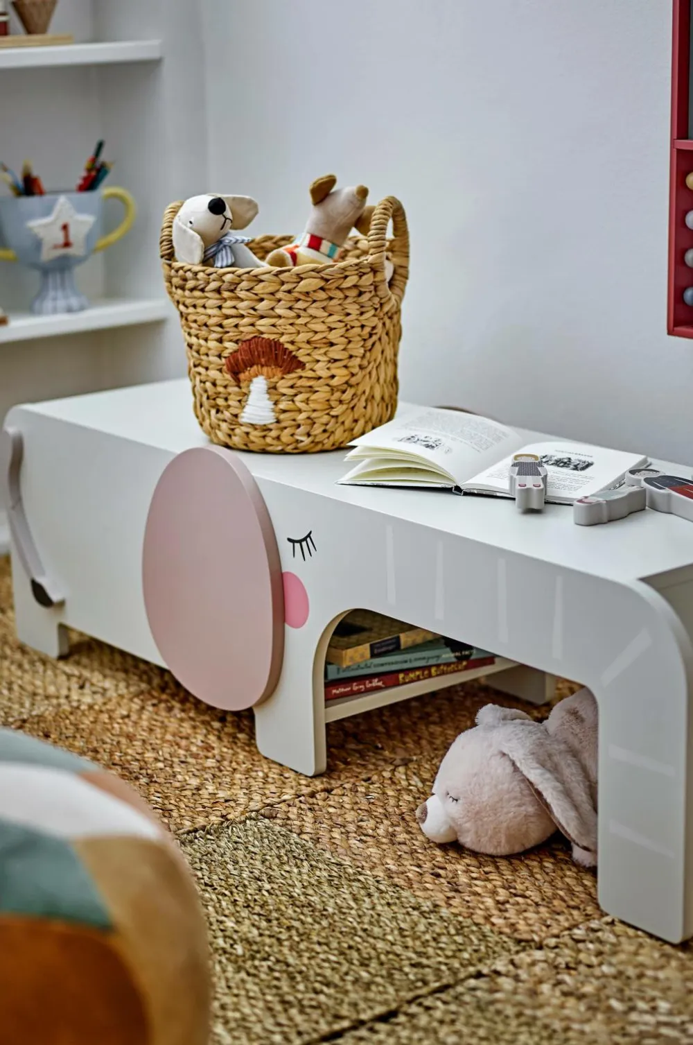 Bloomingville Børnemøbler>MINI Ferdinand Bænk Grå