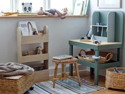 Bloomingville MINI Sparebøsse Sonne Mat hvid hvid