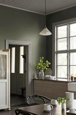 Boråstapeter Tapet Canvas Shimmer Grøn 6130 Discount