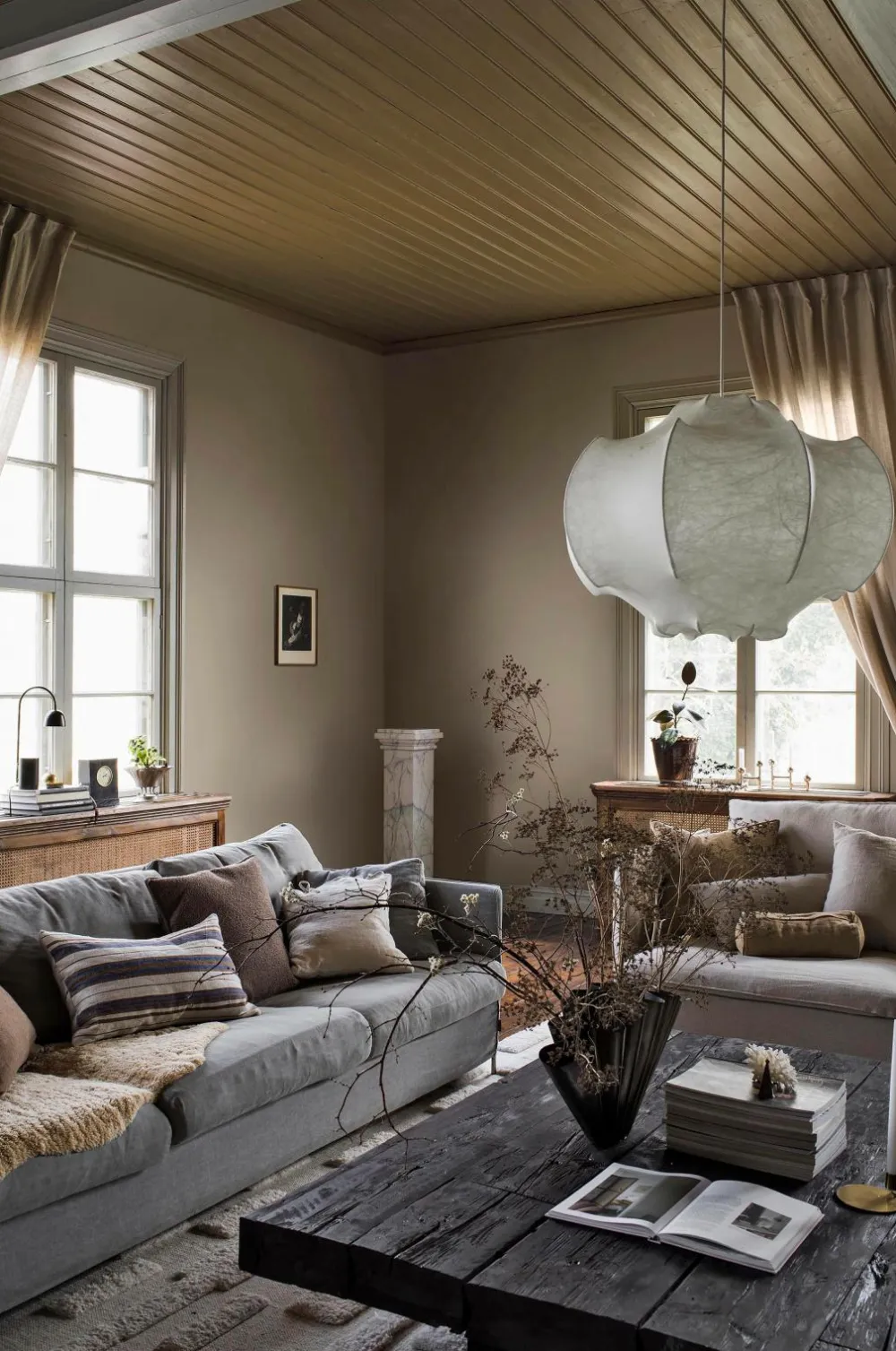 Boråstapeter Tapeter>Tapet Canvas Shimmer Beige 6123