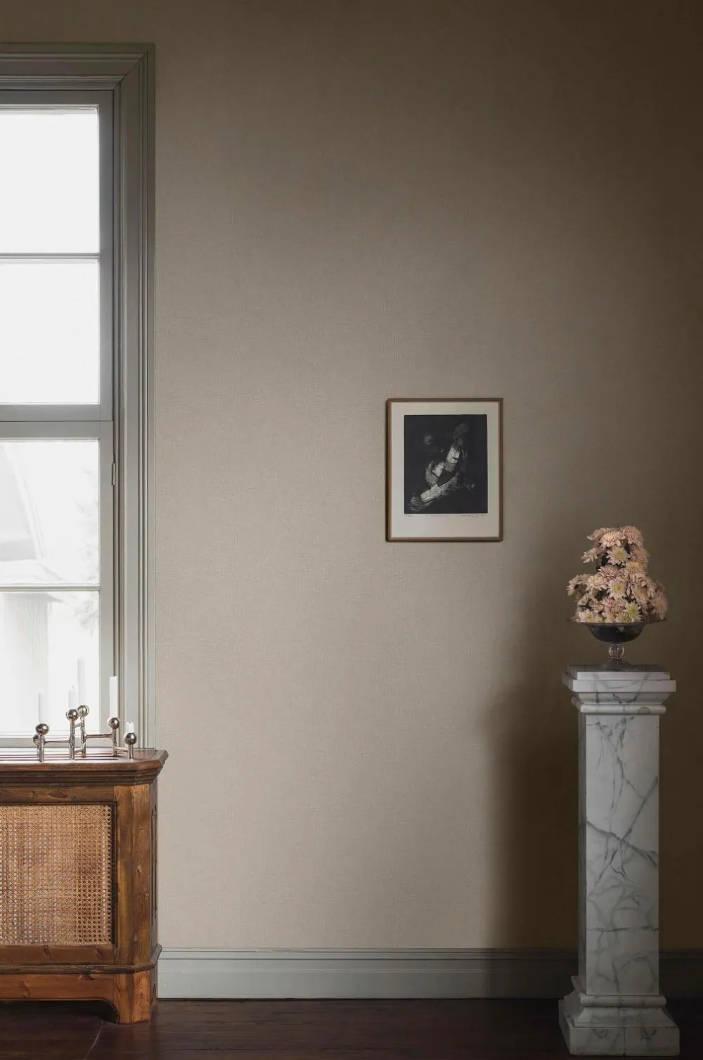 Boråstapeter Tapeter>Tapet Canvas Shimmer Beige 6121