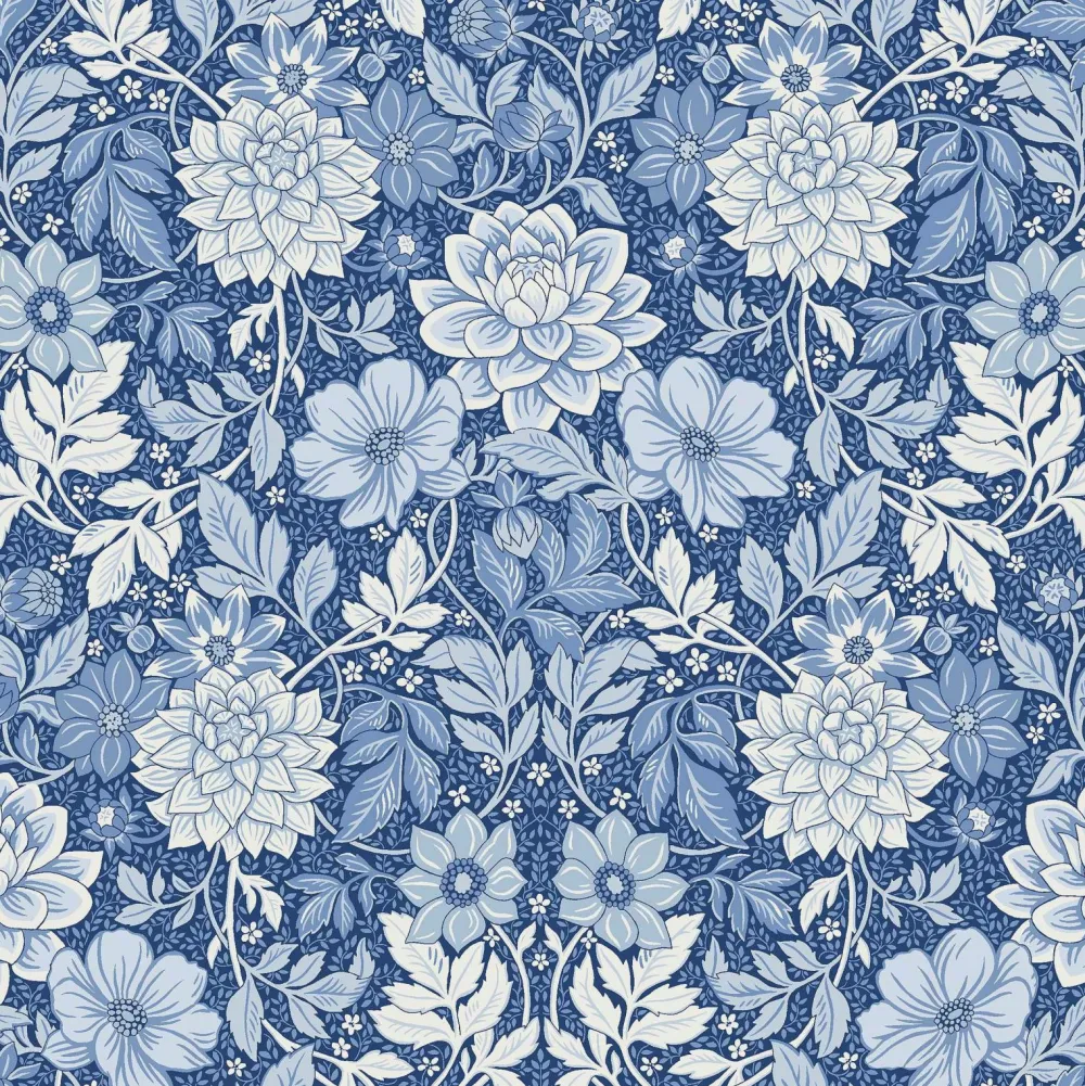 Boråstapeter Tapeter>Tapet Dahlia Garden Blue 6141
