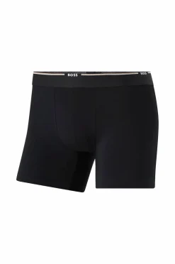 BOSS Boksershorts BoxerBr Bamboo 3-pak Black