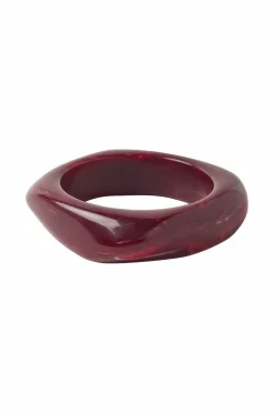 BOW19 Details Smykker>Bangle Big Square Bordeaux