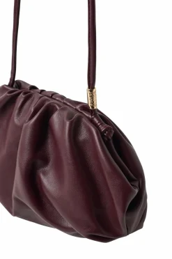 BOW19 Details Taske Dumpling Bag Purple Discount