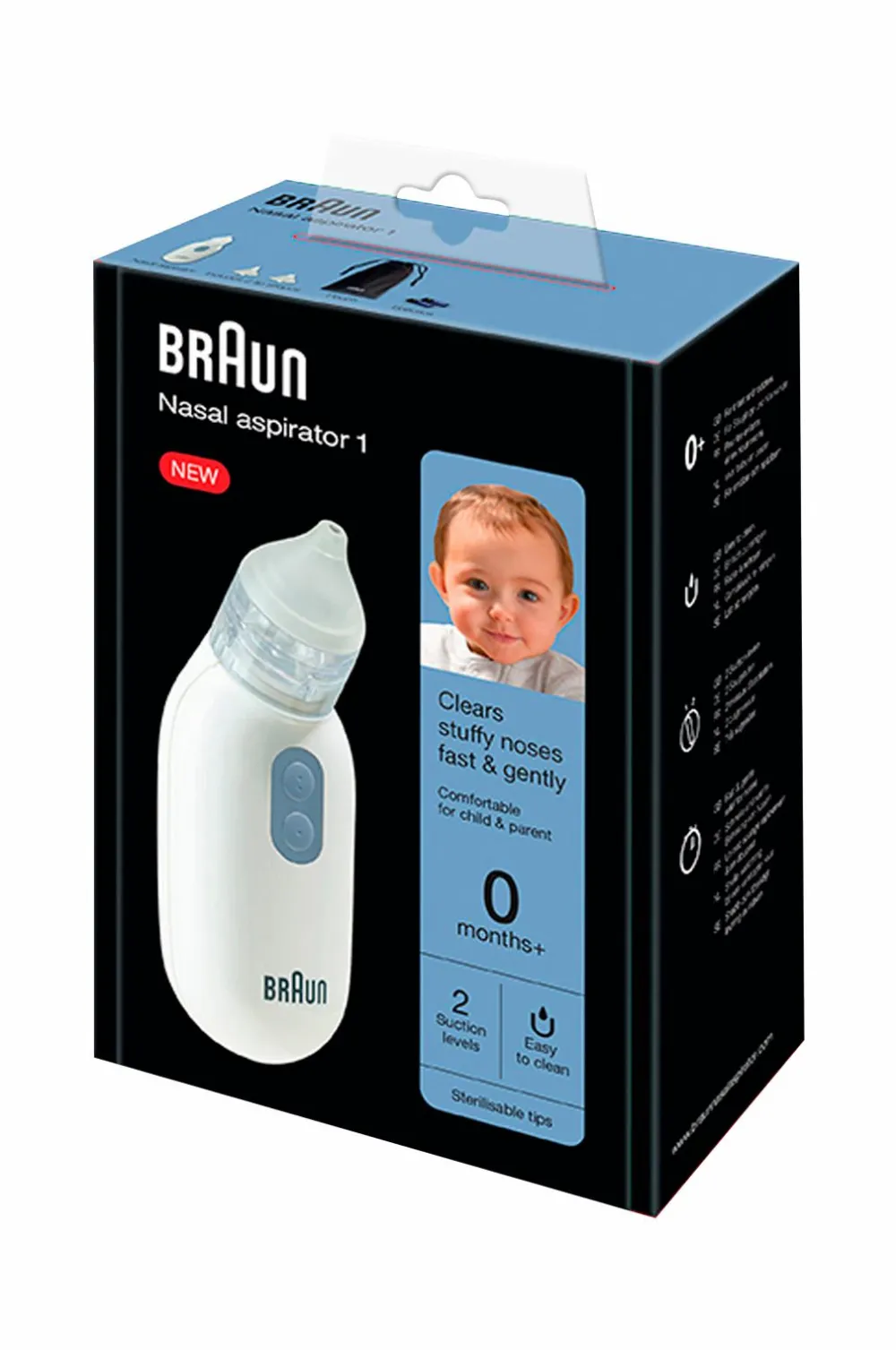Braun Personlig Pleje>Næsesug Nasal Aspirator BNA100