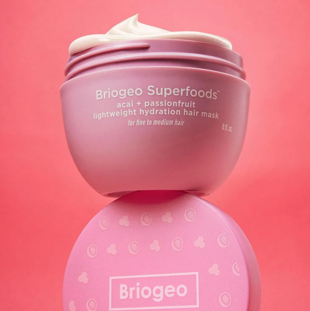 Briogeo SUPERFOODS™ Acai + Passionfruit Lightweight Hydration Hair Mask 240Ml No Color New