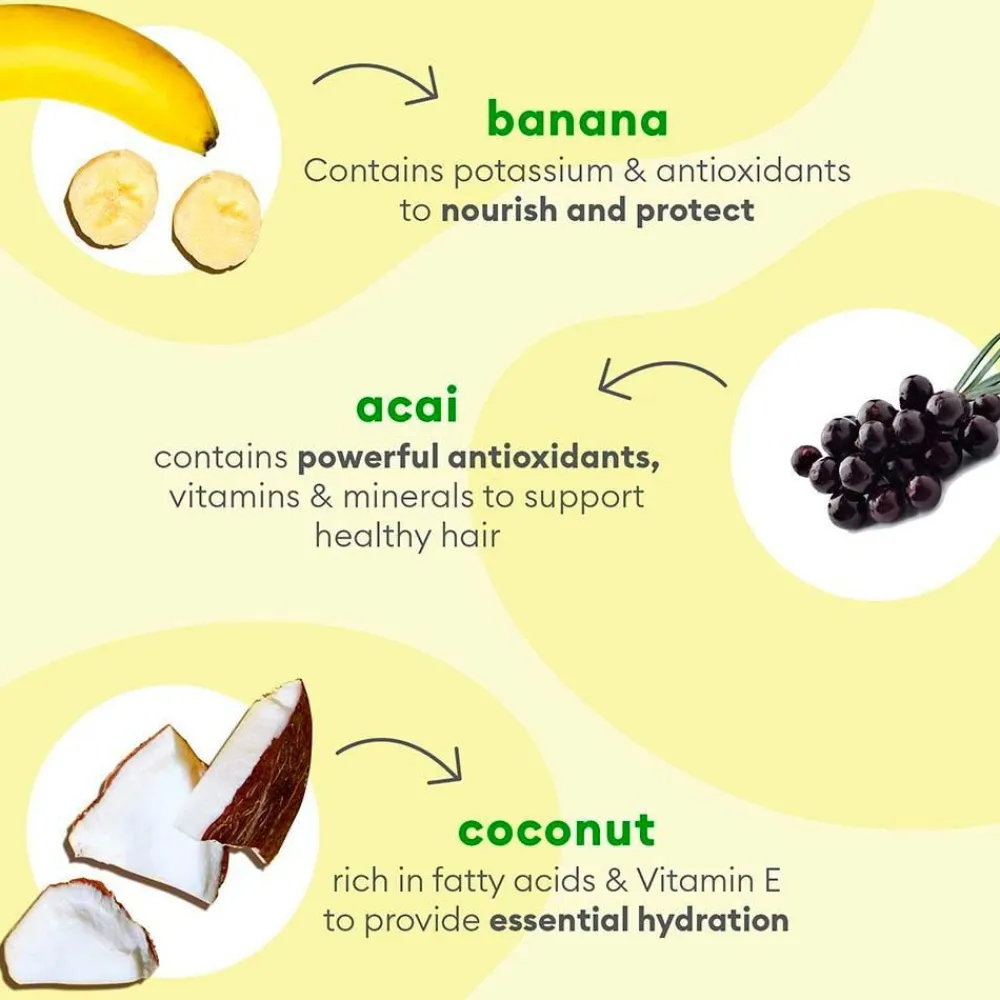 Briogeo Hår|Hår>SUPERFOODS™ Banana + Coconut Nourishing Shampoo 369Ml No Color