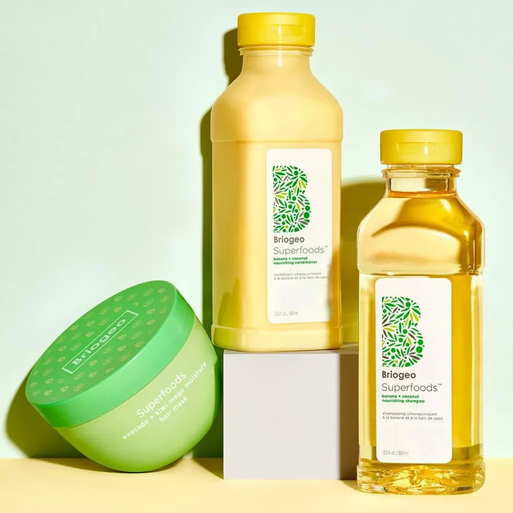 Briogeo Hår|Hår>SUPERFOODS™ Banana + Coconut Nourishing Shampoo 369Ml No Color