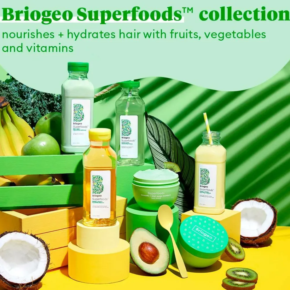 Briogeo Hår|Hår>SUPERFOODS™ Kale + Apple Replenishing Conditioner 369Ml No Color