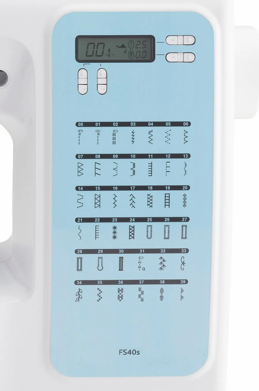 Brother Husholdningselektronik>Symaskine FS40SZW1 Elektronisk