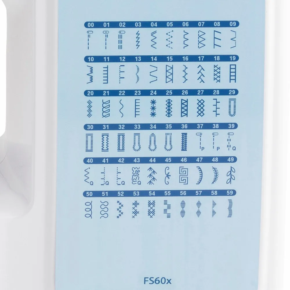 Brother Husholdningselektronik>Symaskine FS60XZW1 Elektronisk