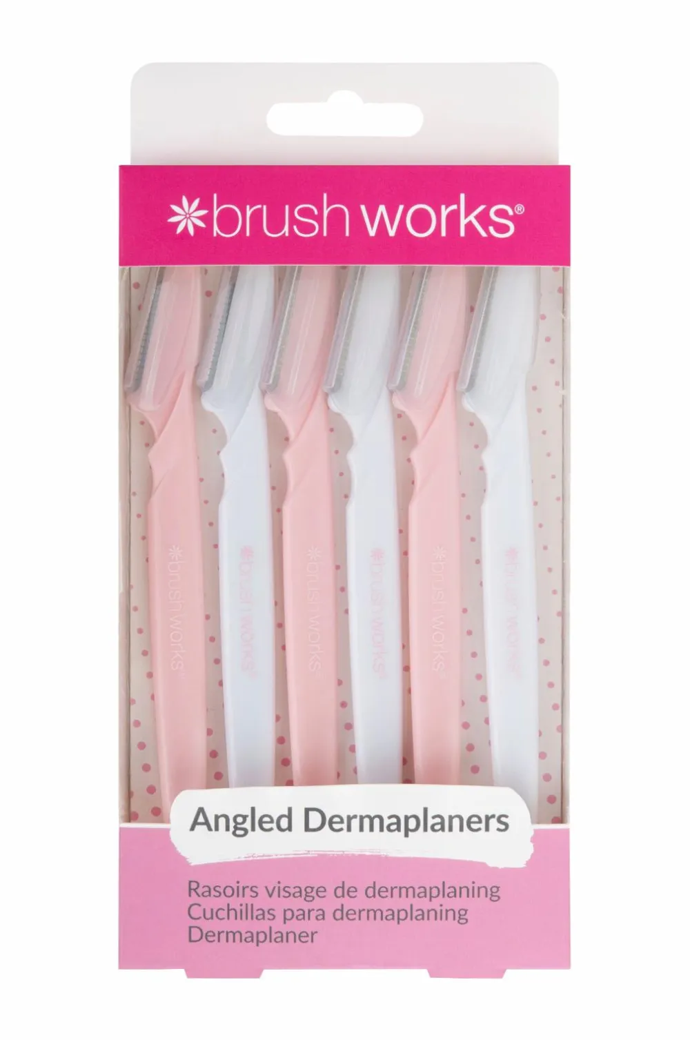 Brushworks Hårfjerning>Angled Dermaplaners 6-pak No color