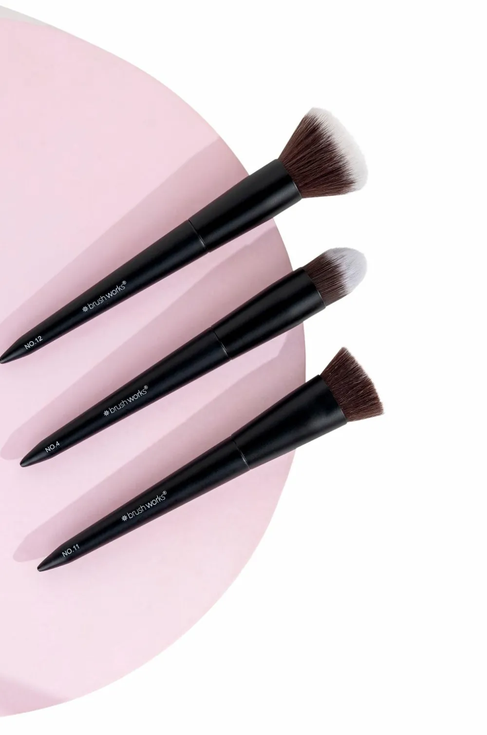 Brushworks Makeupbørster>Cream Contour And Blush Set No Color