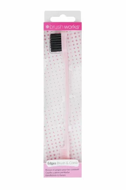 Brushworks Hårbørster>Edge Brush & Comb No colour