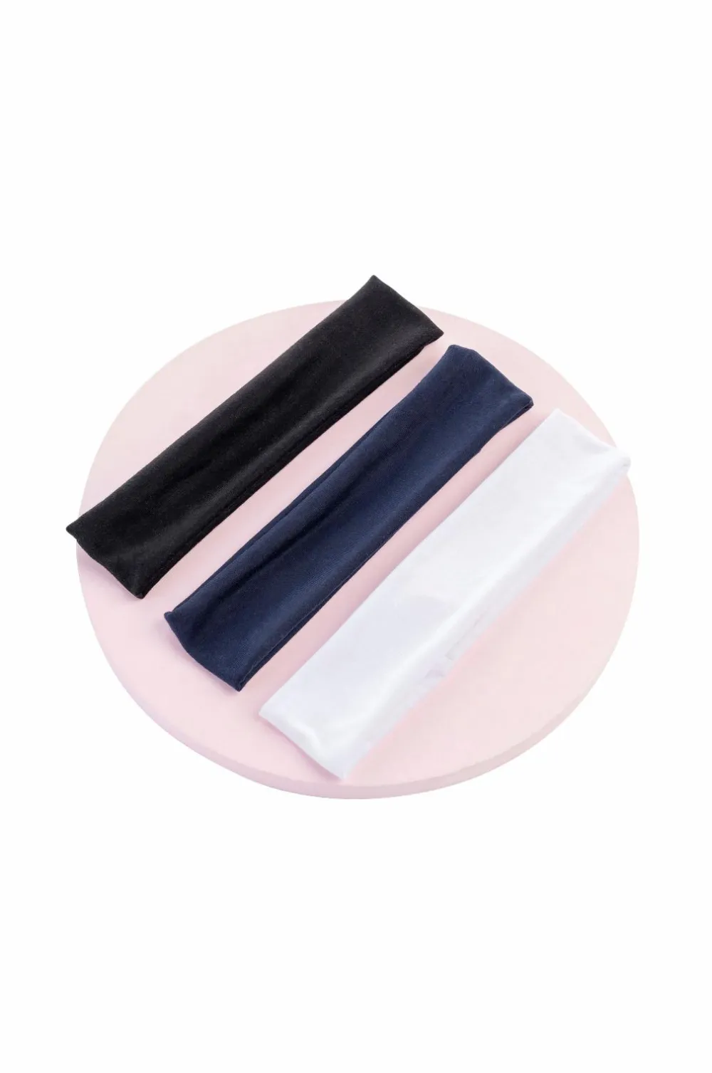 Brushworks Håraccessories|Håraccessories>Jersey Headbands - 3 Pack No Color