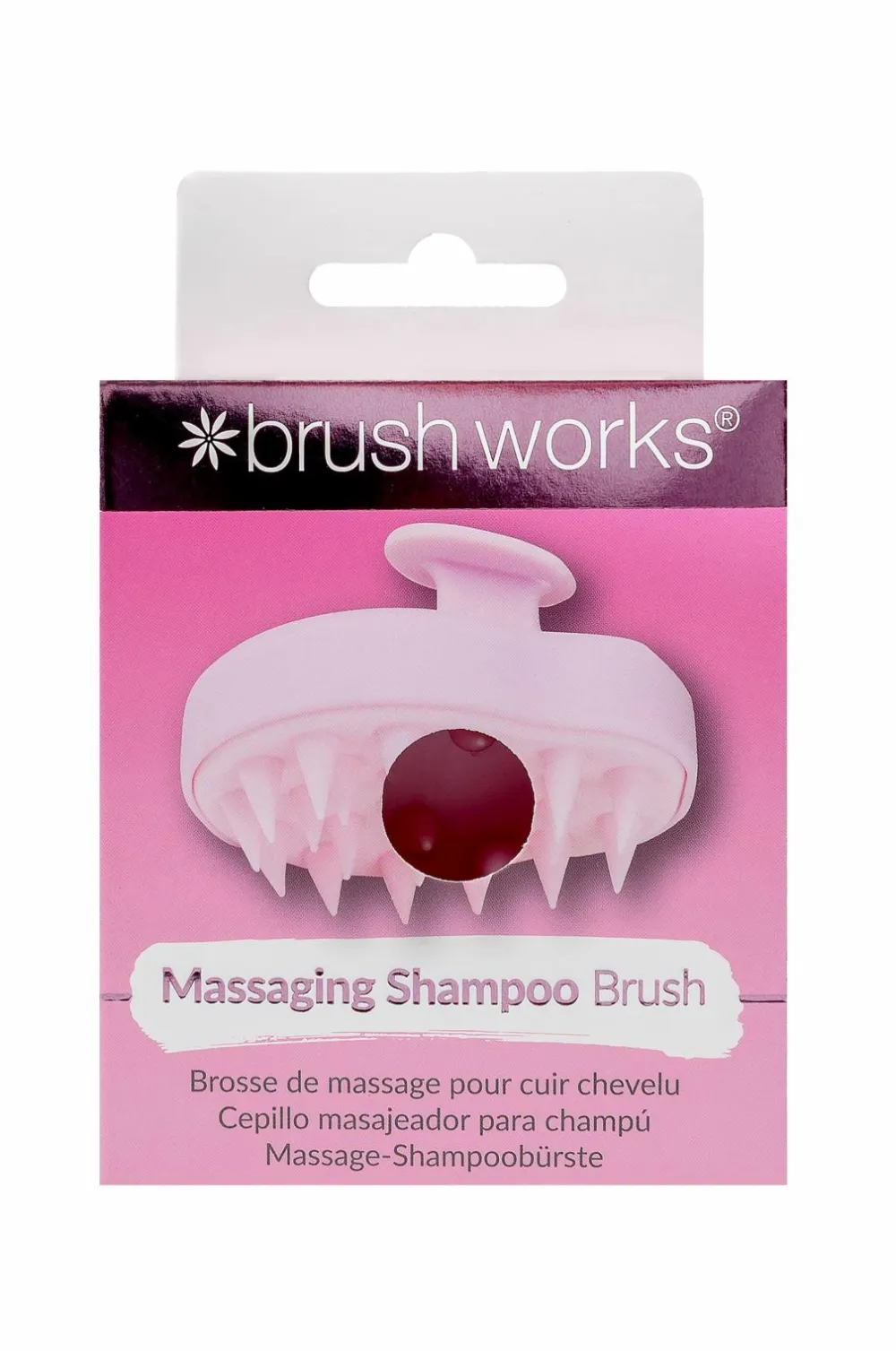 Brushworks Hårbørster>Massaging Shampoo Brush No Color