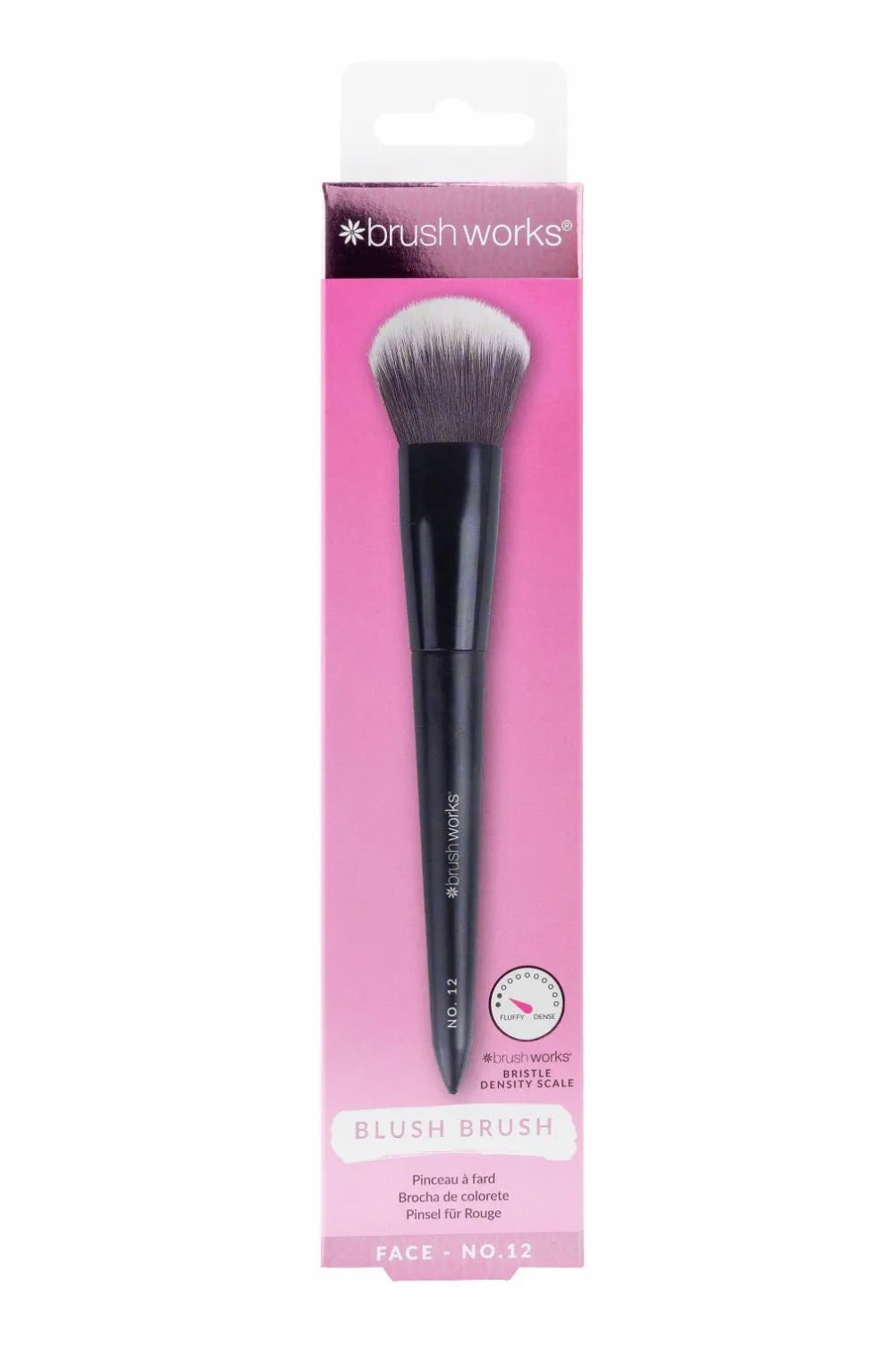 Brushworks Makeupbørster>No. 12 Blush Brush No Color