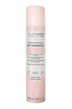 Brushworks Refresh & Revitalise Floral Dry Shampoo 200Ml Clearance