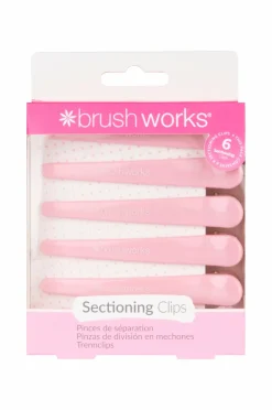 Brushworks Håraccessories|Håraccessories>Sectioning Clips 6-pak No color