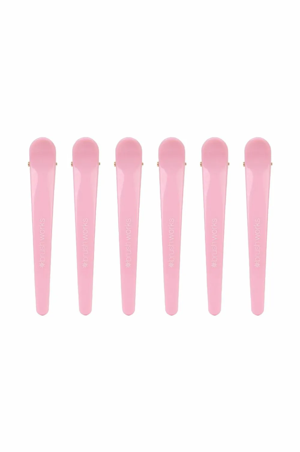 Brushworks Håraccessories|Håraccessories>Sectioning Clips 6-pak No color