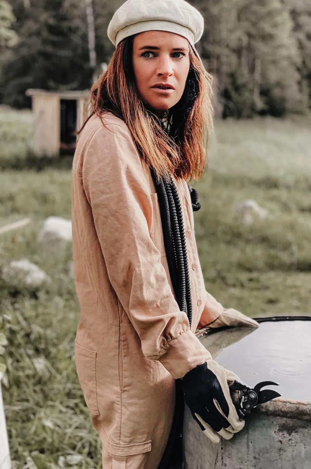 by Benson Planter & Blomster>Haveoveralls - Potato Beige