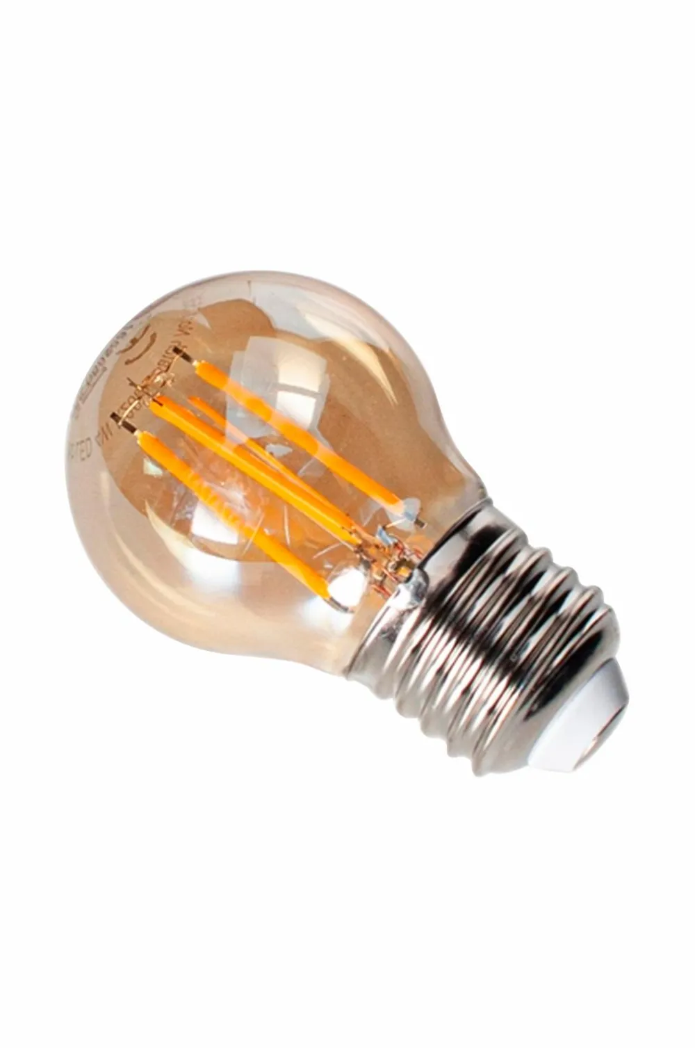 By Rydéns Filament dekorationspære LED Ø45 mm Amber Sale