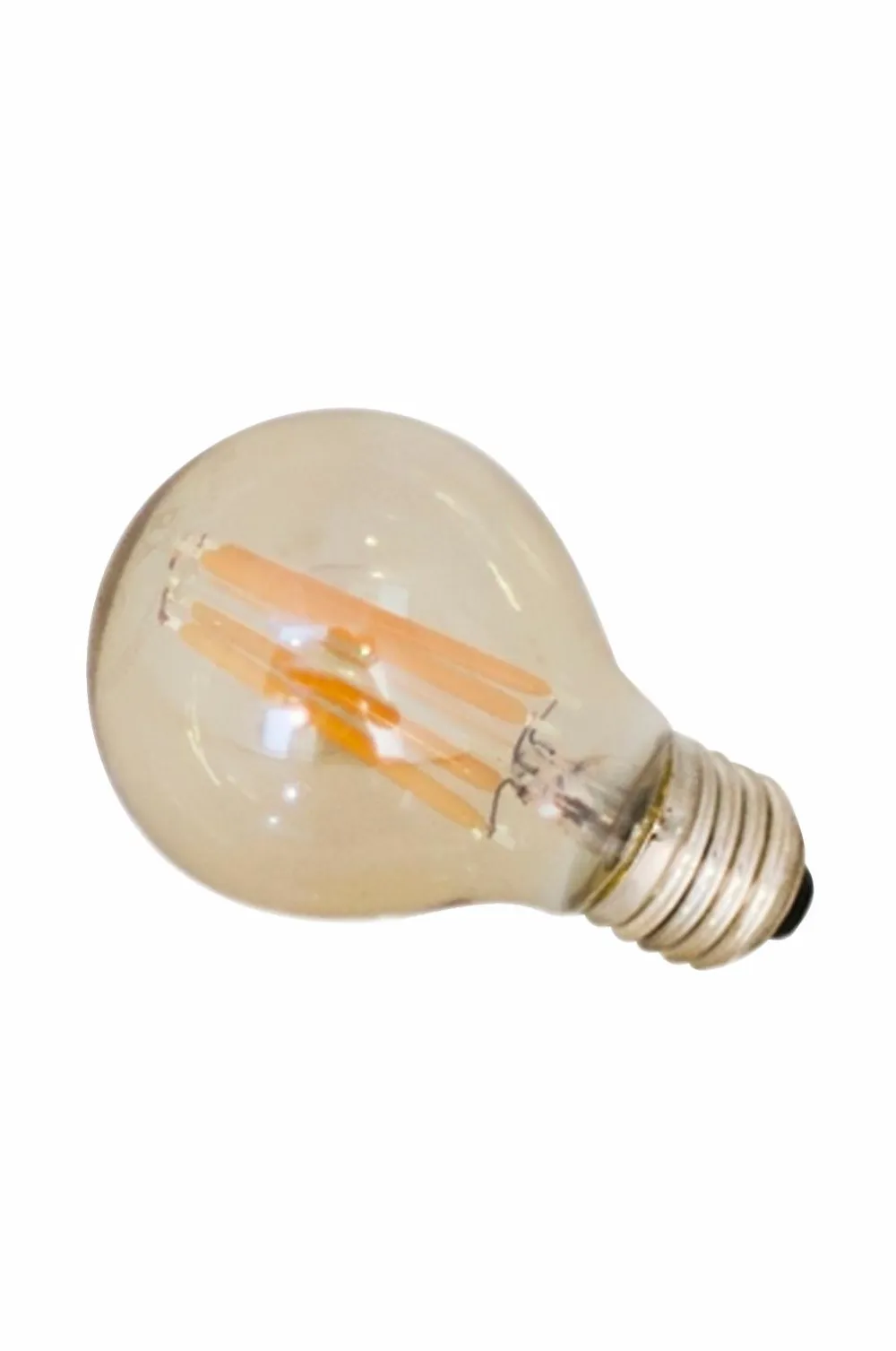 By Rydéns Filament dekorationspære LED Ø60 mm Amber Discount