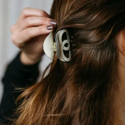 ByBarb Hair claw Hvid Best