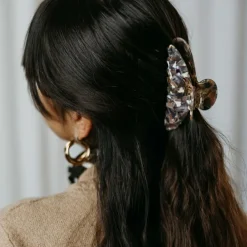 ByBarb Hair claw Gråmeleret Clearance