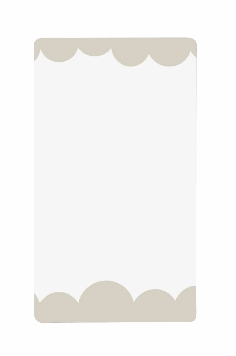 Byon Spejle>Spejl Bubbly S Beige