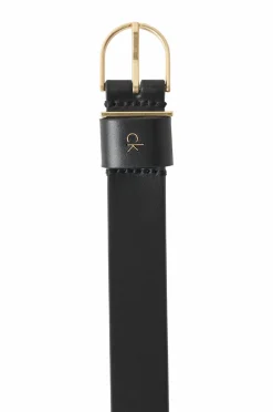 Calvin Klein Bælter>Bælte CK Metal Loop Round Buckle Black
