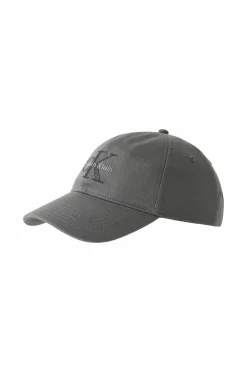 Calvin Klein Hatte & Kasketter>Kasket Monologo Embroidery Baseball Cap Granite gray
