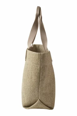 Calvin Klein Tasker>Taske CK Raffia Large Shopper Crockery