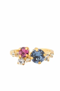 Caroline Svedbom Smykker>Ring Stardust Gold Rose Dawn Combo