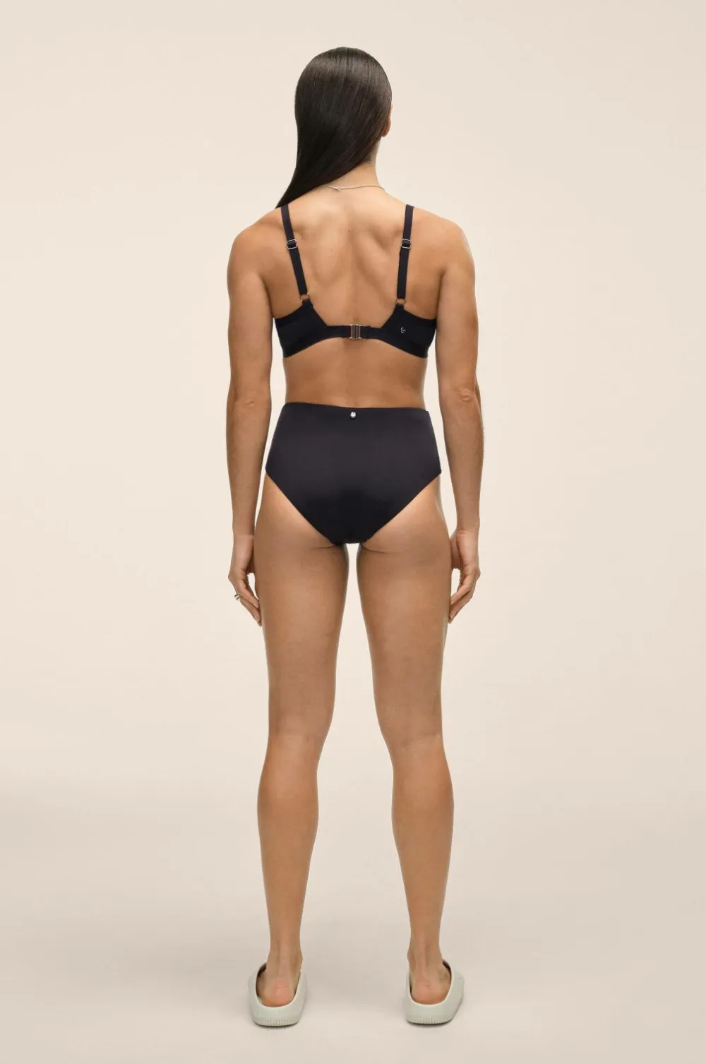 Casall Badetøj|Badetøj>Bikinitrusse High Waist Bikini Hipster Black