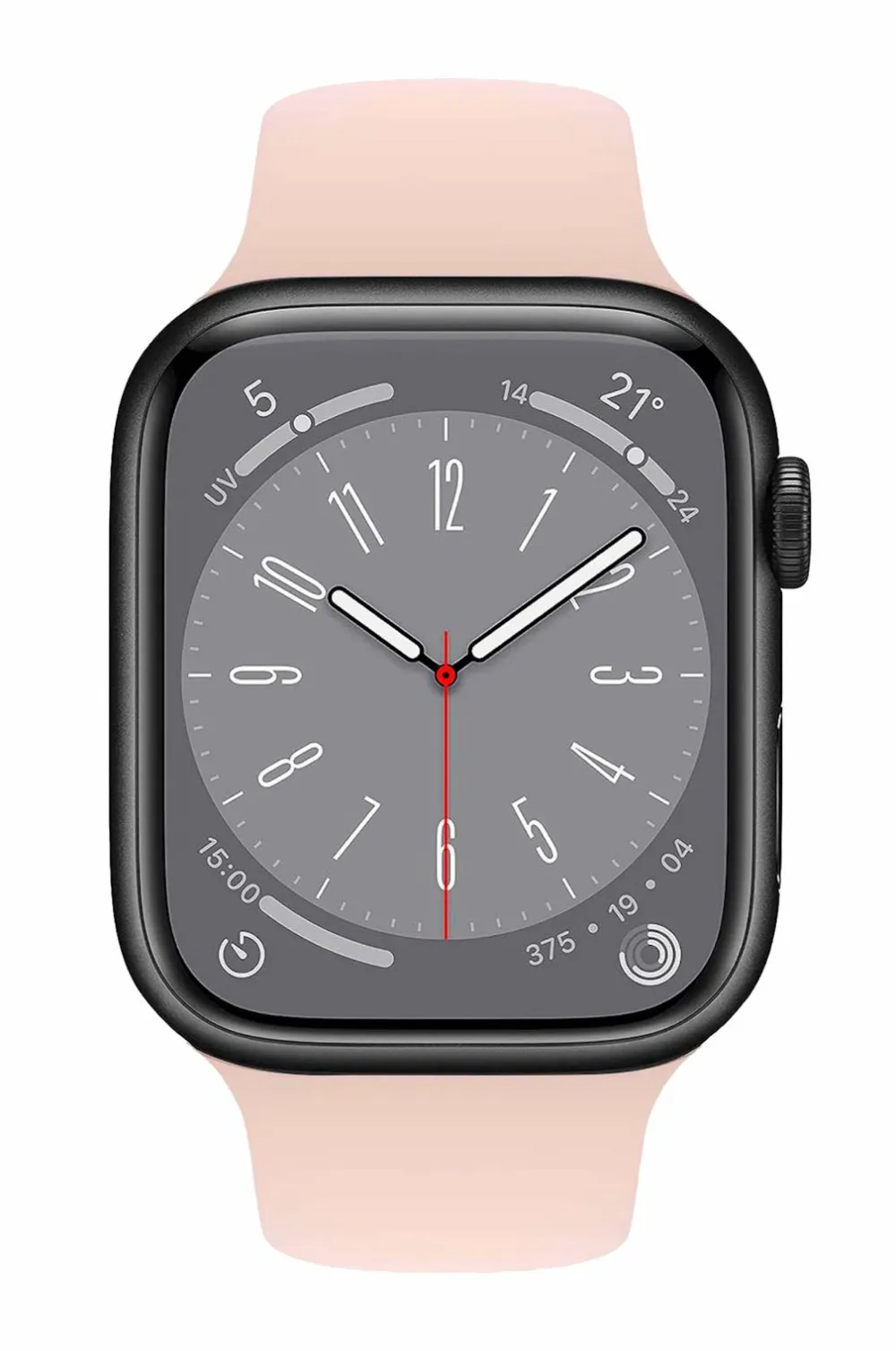 Celly Ure|Ure>Armbånd Apple Watch 42/44/45 mm Silikon No color